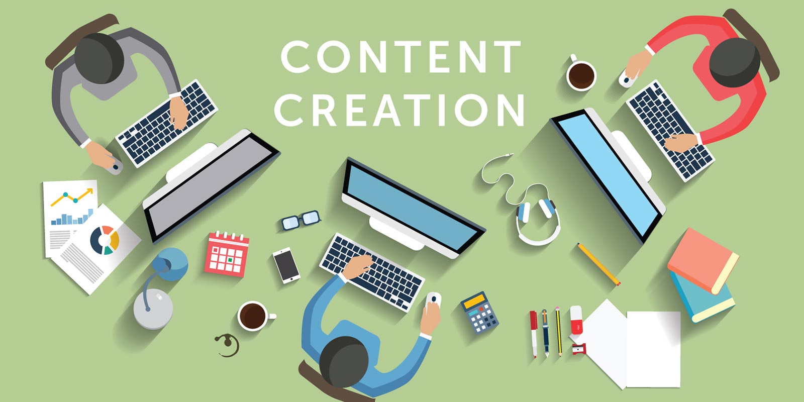 Content Creation Graphic