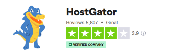HostGator Trust Pilot Rating