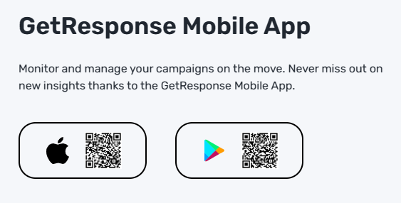 GetResponse Mobile